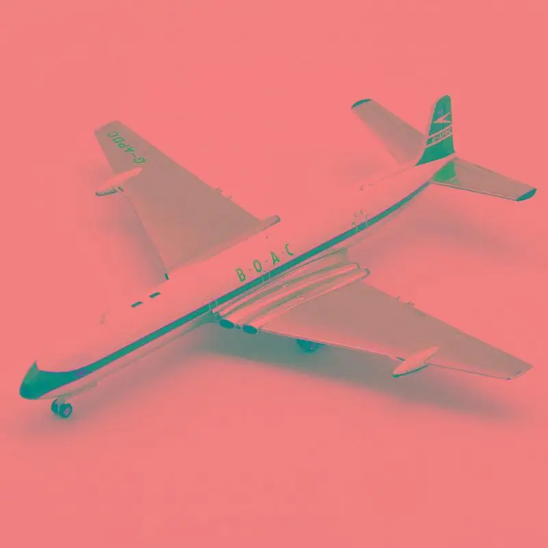 Inflight b. O. A. C де хавилланд DH-106 комета 4 G-APDC 1/200 литья под давлением модель самолета