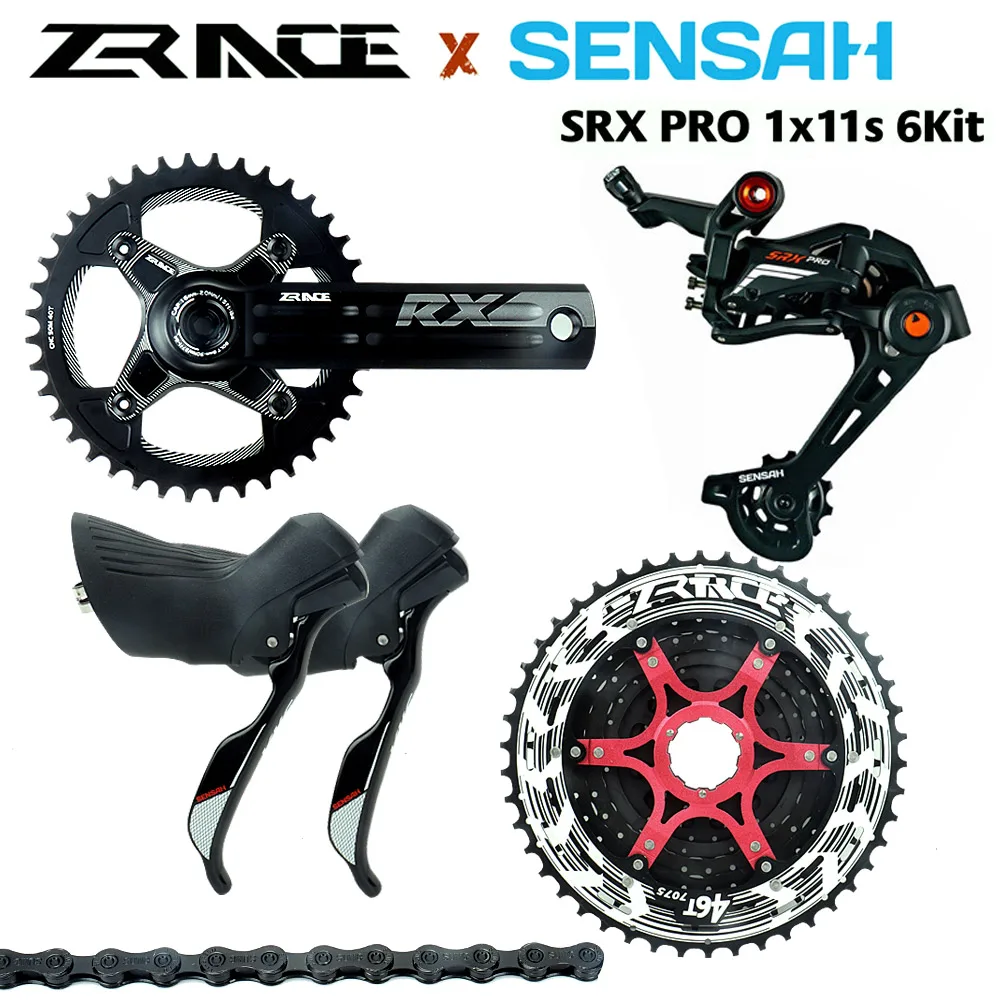 Nouveau groupe de vélo de route SENSAH-SRX PRO 11S, manette