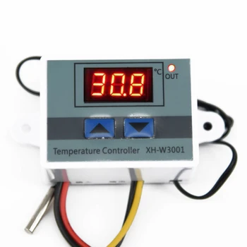 

24V Digital LED Temperature Controllers Thermostat Control Measurements 1500W