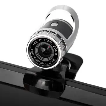 

2020 New HD Webcam USB Webcam 360 Degree MIC Clip-on For Skype Computer 12 Megapixel Camera Built-in Sound Absorption Microphone