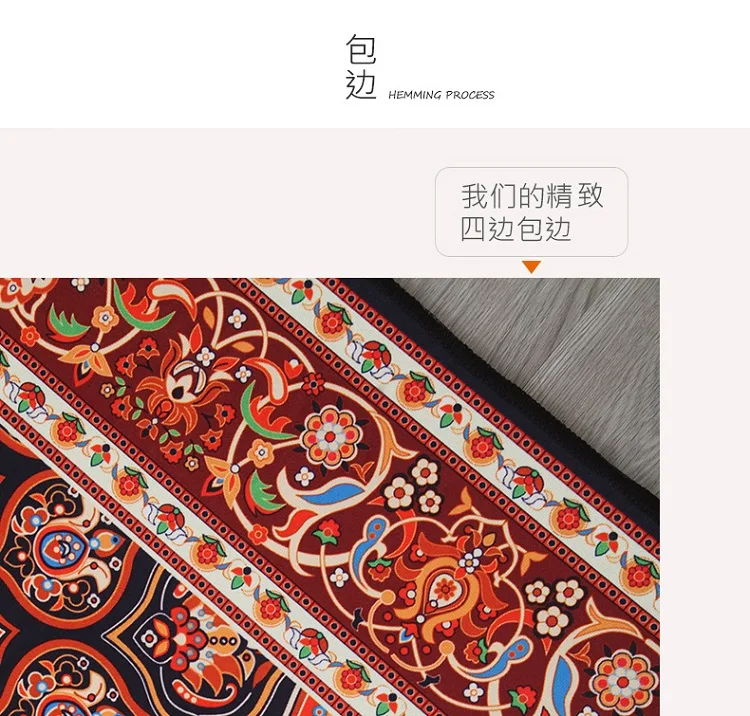 Европейский классический персидский художественный ковер для гостиной спальни Противоскользящий коврик для пола модные кухонные ковры, коврики