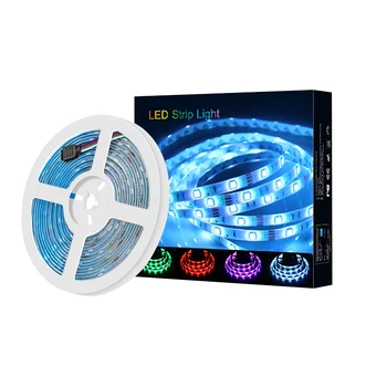 

RGB 5050 LED Strip Lights for TV Flexible Lamp Ribbon Fita RGB Diode Tape USB Power Stripe 0.5m 1m 2m 3m 4m 5m