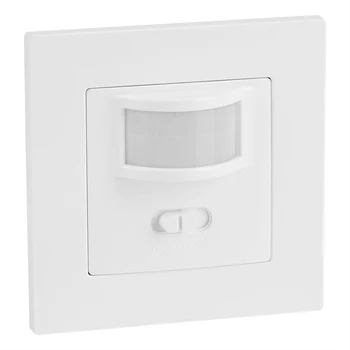 

SOONHUA Infrared PIR Motion Sensor Switch​ Recessed Wall Light Bulb Switche Adapter 150W 110V-240V