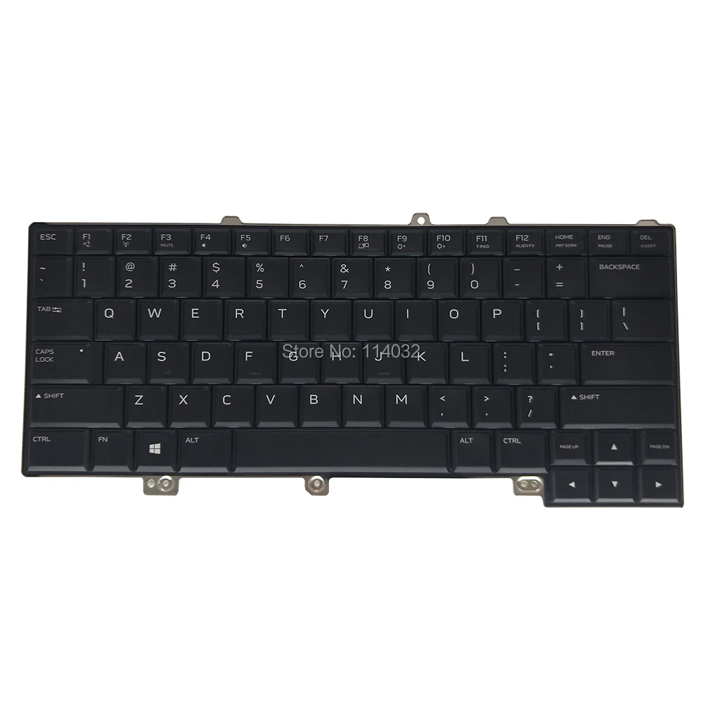 

US laptop keyboard for Dell Alienware 15 R4 English black KB backlight Assembly ND302.001 ND30M.P0A 0DG2JY DG2JY CN-0DG2JY