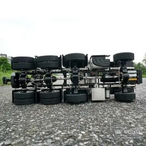 LESU Bz 3363 Металлическое шасси 1/14 RC Tmy 56352 8*8 тягач Серводвигатель TH15089