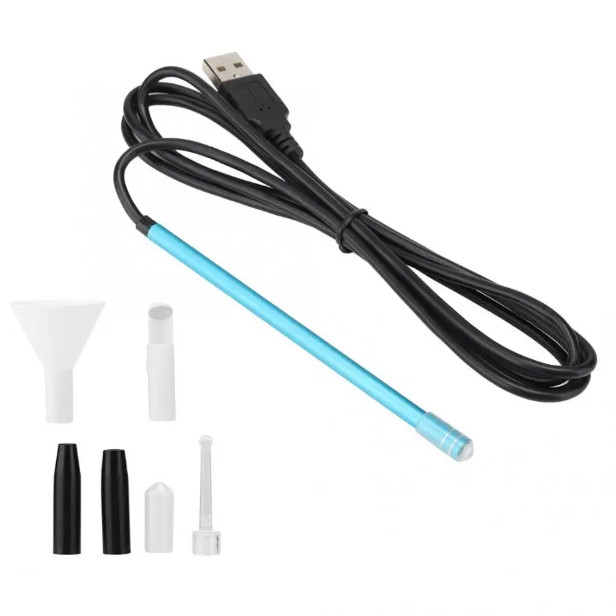 Многофункциональный очиститель для ушей USB эндоскоп Ушная ложка Ушная палочка с подсветкой светильник для ушей инструмент для чистки ушей