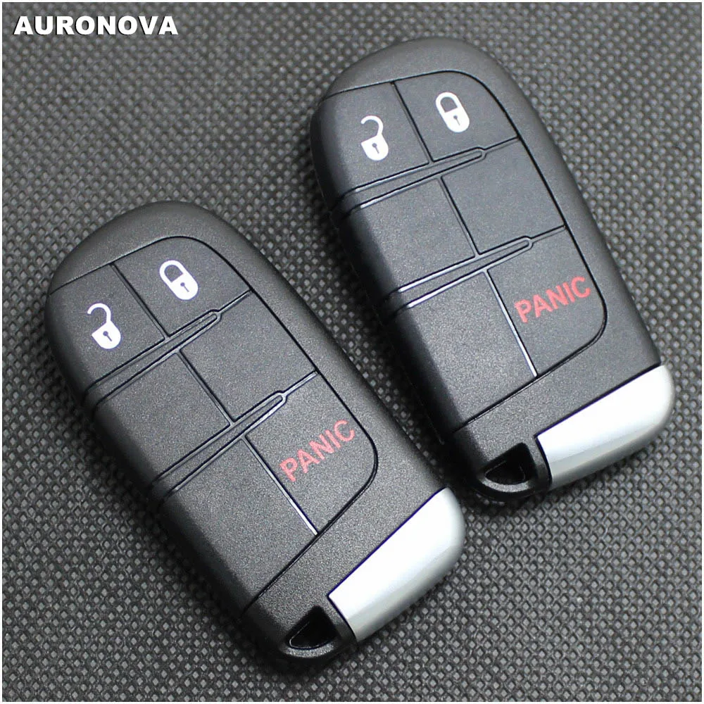 Auronnova новая Замена ключа без ключа для Jeep Dodge Chrysler 300 5 Кнопка дистанционный ключ-брелок от машины чехол