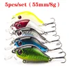 Proleurre Tout-Puissant Mixte Pêche Kits De Leurre Wobbler Crankbait Swimbait Minnow Appâts Durs Spiners Carpe Appâts Ensemble De Pêche ► Photo 2/6