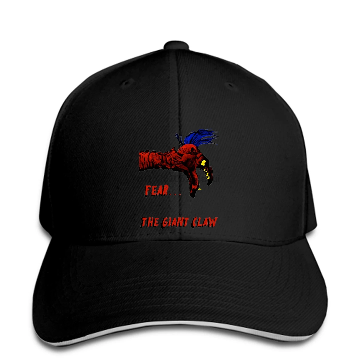 Baseball cap Fear the Giant Claw Youth caps - Retro Monster Movie Fun Weird Funny and Awesome Kids hat | Аксессуары для одежды