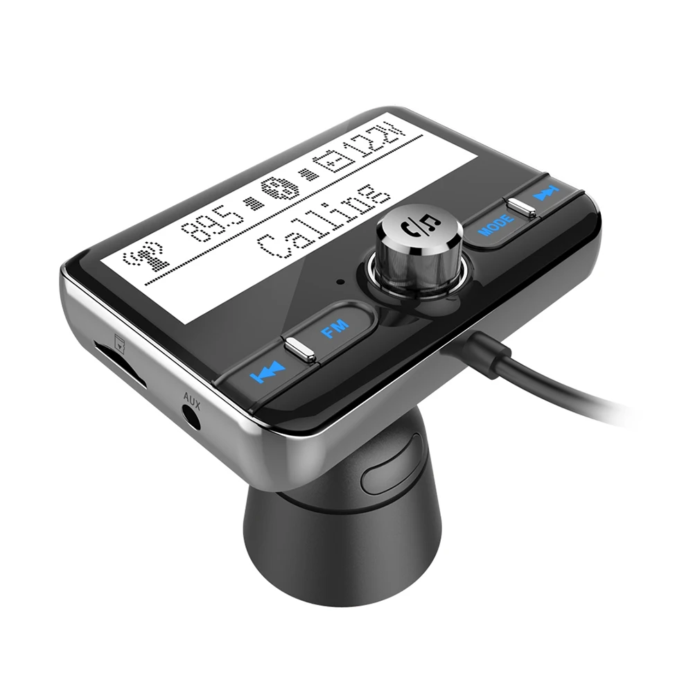 2,4 дюймовый экран Bluetooth Handsfree fm-передатчик беспроводной автомобильный fm-модулятор Автомобильный MP3-плеер автомобильный комплект