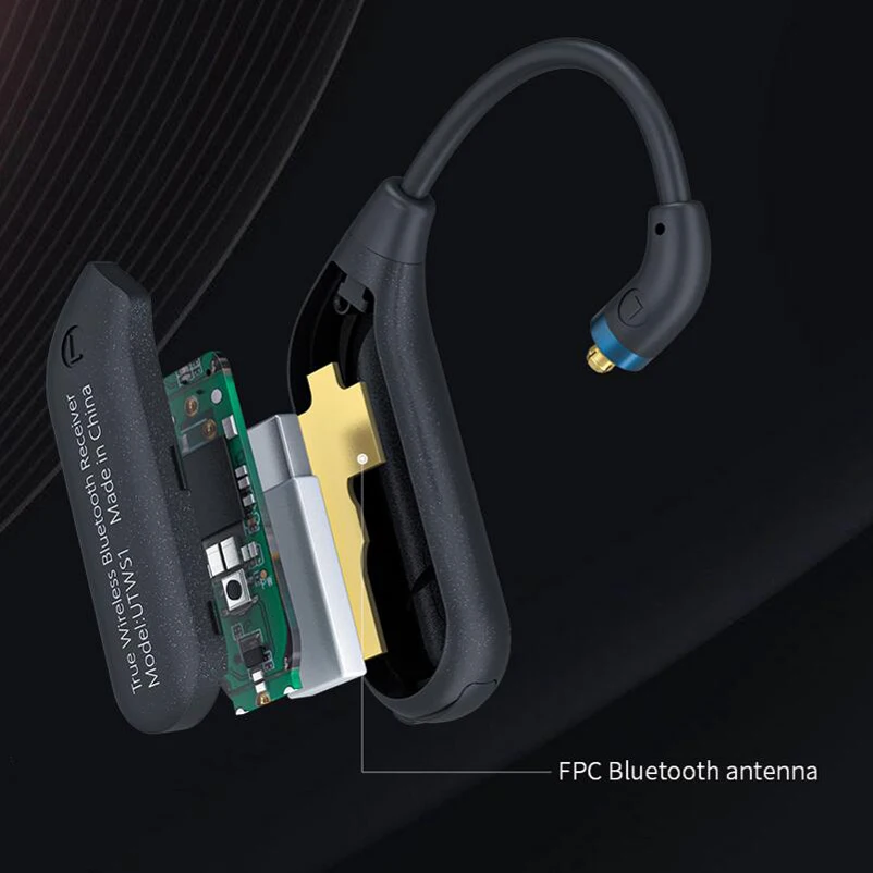 Fiio UTWS1 настоящий беспроводной модуль Bluetooth съемный крючок для наушников с