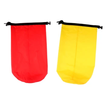 

MagiDeal Portable Dry Backpack Outdoor Waterproof Dry Bags Sacks Pack of 2
