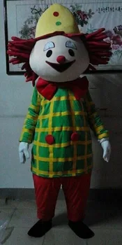 

Cute Clown Mascot Costume Suits Cosplay Party Game Dress Outfits Promotion Carnival Adults Fursuit Cosplay Hallowen Gift Unisex
