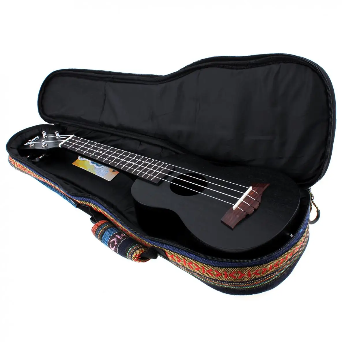 Портативный 21/23 дюймов хлопок нейлон мягкий бас гитара Gig Bag укулеле Чехол Коробка