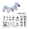 67 Kinds of Stencil Stamping Plates with Animal Plant/Christmas/Pattern/Flower/Symbol/Nature/Creative/Abstract for Lady to Print 2