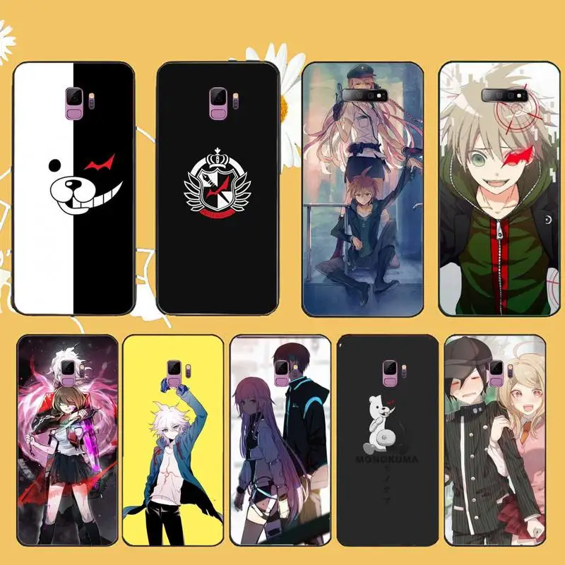 

danganronpa Anime Cool Comics Phone Case For Samsung galaxy S 9 10 20 A 10 21 30 31 40 50 51 71 s note 20 j 4 2018 plus