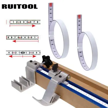 

Miter Track Tape Measure Self Adhesive Metric Steel Ruler Miter Saw Scale For T-track Router Table Saw Band Saw Carpenter Tools