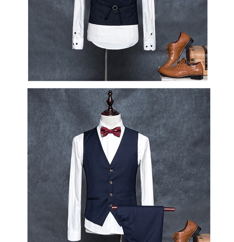 Новое Брендовое платье жилеты для мужчин Slim Fit Мужская жилетка, костюм жилет Homme Повседневная Формальная деловая куртка без рукавов