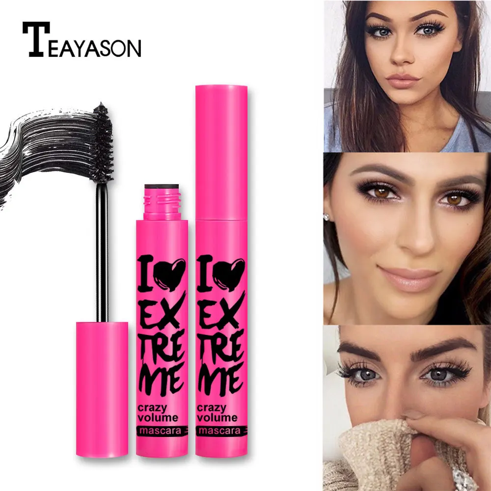 

2020 New 4d Silk Fiber Mascara Waterproof and Easy to Dry Natural Soft Long Eyelash Makeup Mascara Black Thick Eyelash Cosmetics