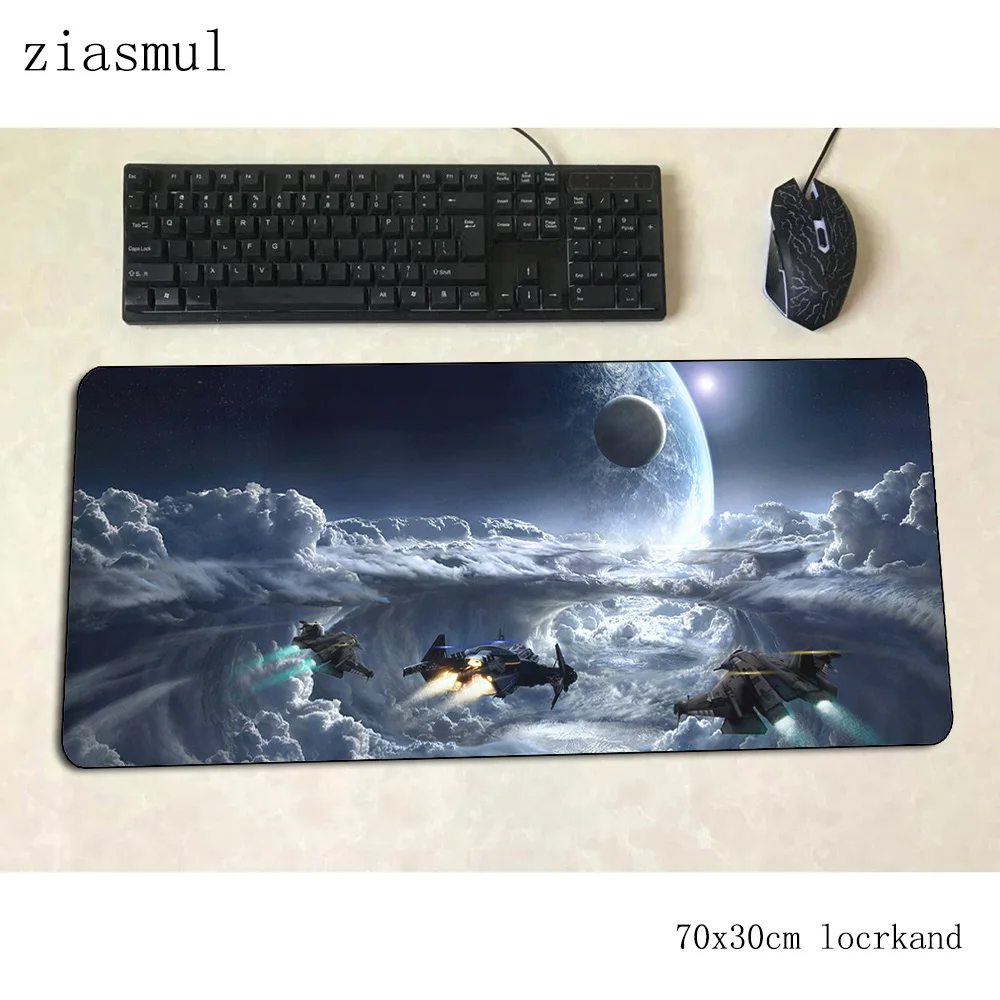 Star Citizen Mouse Pad Gamer Più Economico 70X30Cm Gaming Mousepad Pc Notbook Desk Mat Large Padmouse Game Gamer Mats Gamepad