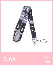 Chinese characters funny Neck Strap Lanyard keychain Mobile Phone Strap ID Badge Holder Rope Key Chain Keyrings Accessory Gifts