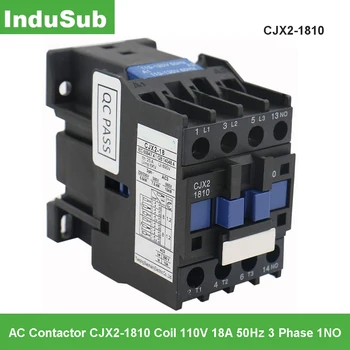 

CJX2-1801 LC1 AC Contactor 18A 3 Phase 3-Pole NC Coil Voltage 24VAC 1 phase 380VAC 3 phase 3P+1NC