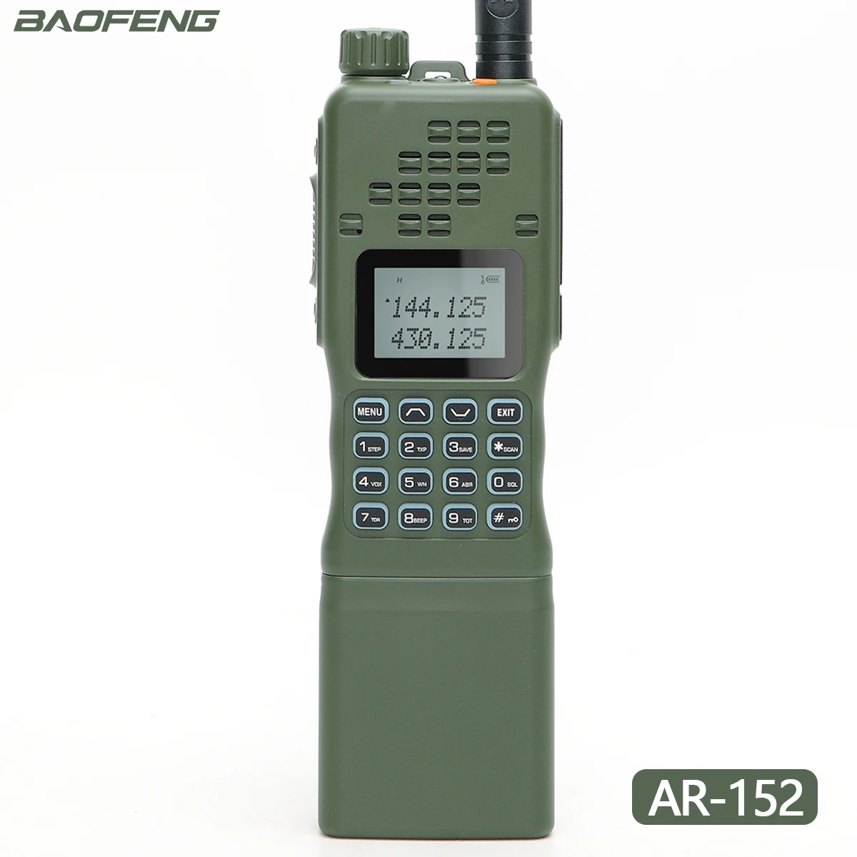Портативная рация Baofeng Мощная батарея 12000 мАч Тактическая игра двусторонняя