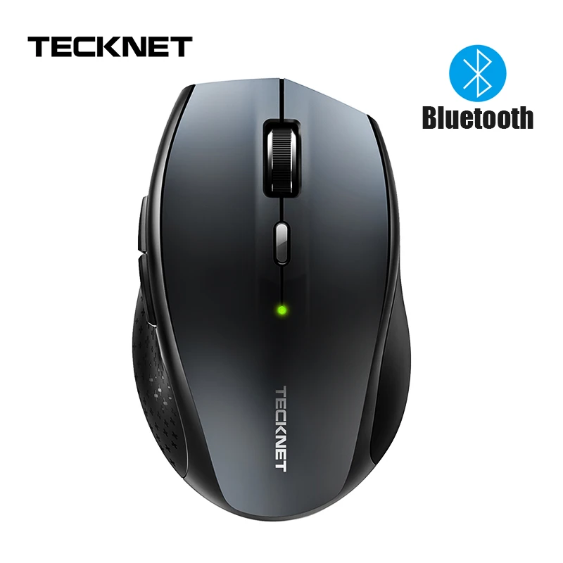 Pаспродажа TeckNet 3,0 Беспроводной Мышь компьютерные Bluetooth Мышь бесшумный Точек на дюйм 800 1200 1600 2000 3000 Точек на дюйм для ноутбука Тетрадь ПК компьютер