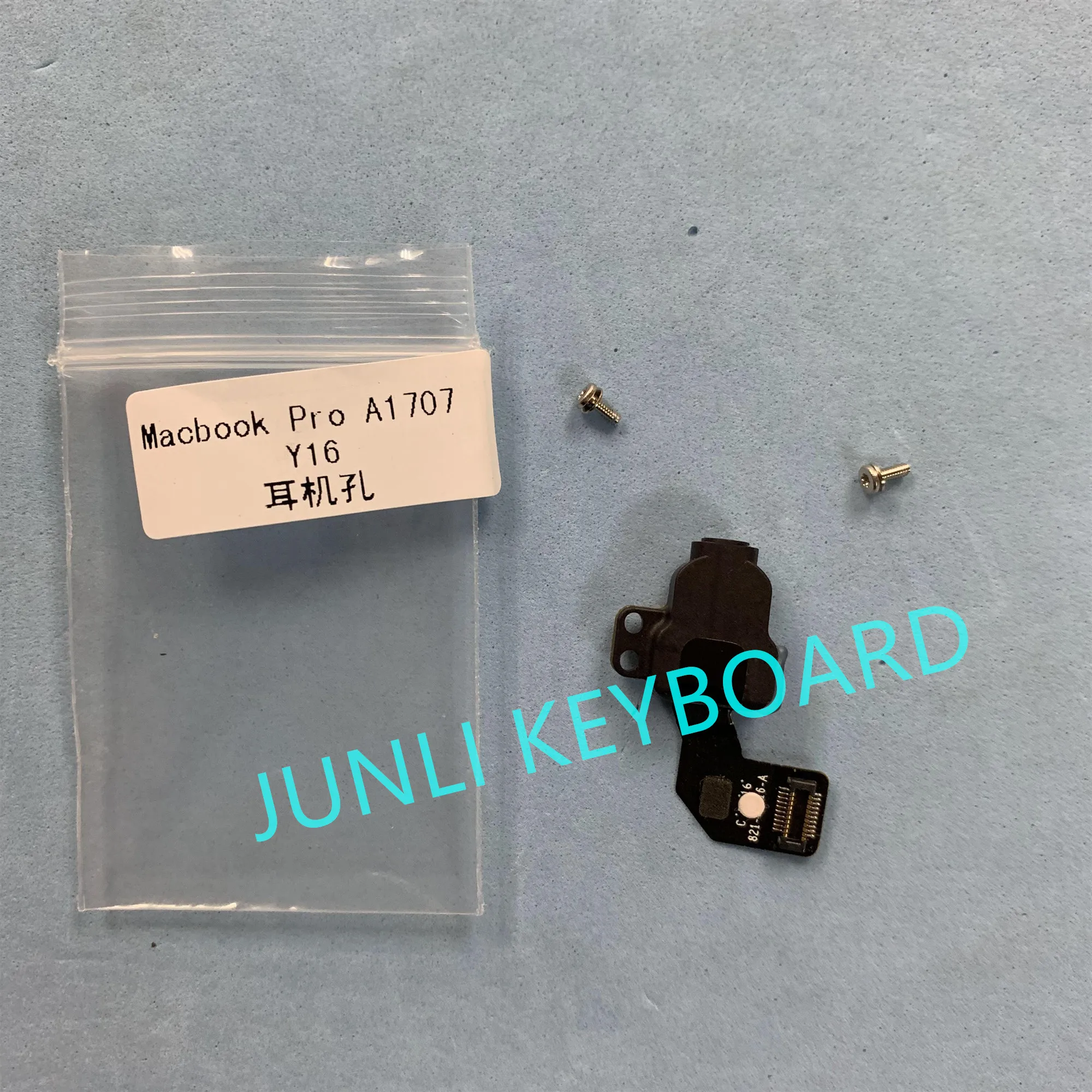 JUNLI Original Used For Apple Macbook Pro Pro Retina 15" A1707 Audio Headphone Jack flex cable