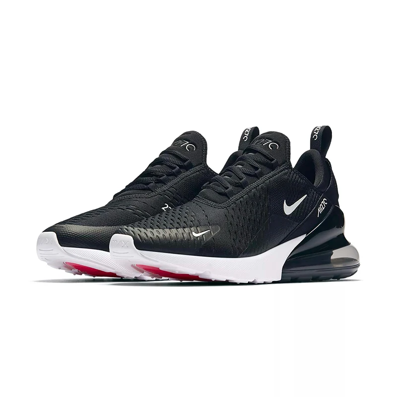 Оригинальные спортивные мужские кроссовки Nike Air Max 270, дышащие, удобные, амортизирующие, Нескользящие, прочные, классические кроссовки AH8050 - Цвет: AH8050-002