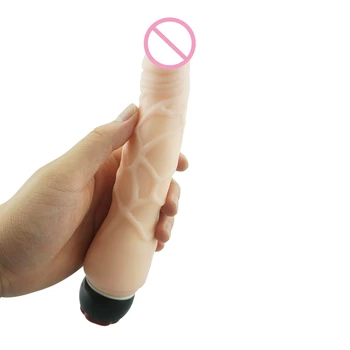 Soft Dildo Realistic Penis Sex Toys for Woman Vagina Massager Multi speed Vibrating Stimulator Dicks