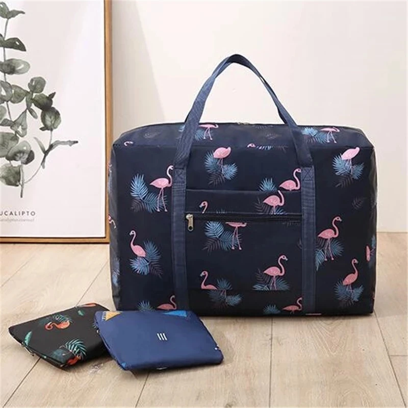 Duffle-Bag Weekend-Luggage-Bag Travel Foldable Waterproof Women Storage-Organizer High-Quality
