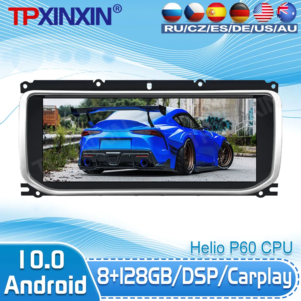 

Android 10.0 8+128GB For Land Range Rover Evoque L538 2011-2018 Car Multimedia Player GPS Navi Auto Radio Head Unit DSP Carplay