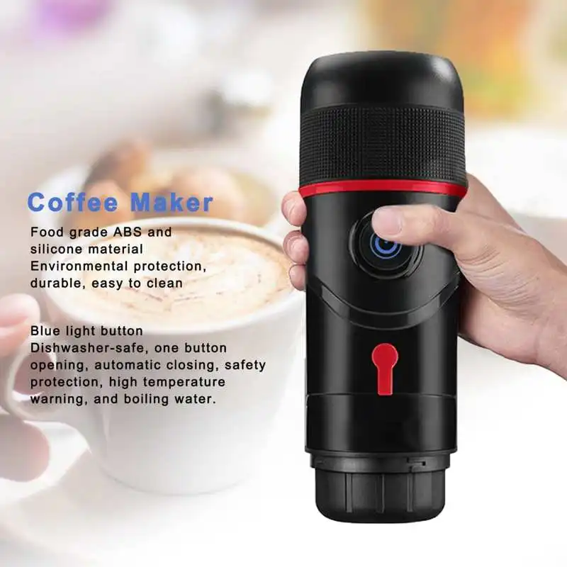 Car Dual Use Self Heating Coffee Maker 
