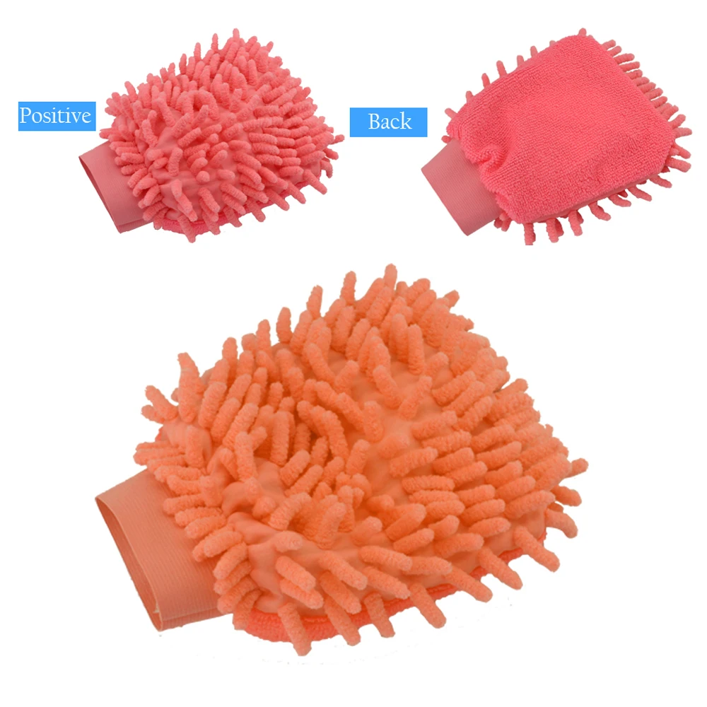 Microfiber Single-sided Universal Easy Gloves Home Cleaning Wipe cloth wash car wash