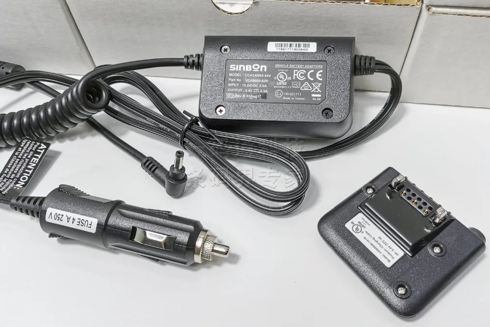 Car-Charging-Kit for MC9500 LOT of 10xZebra VCA9500-01R including VAM9500-100R 
