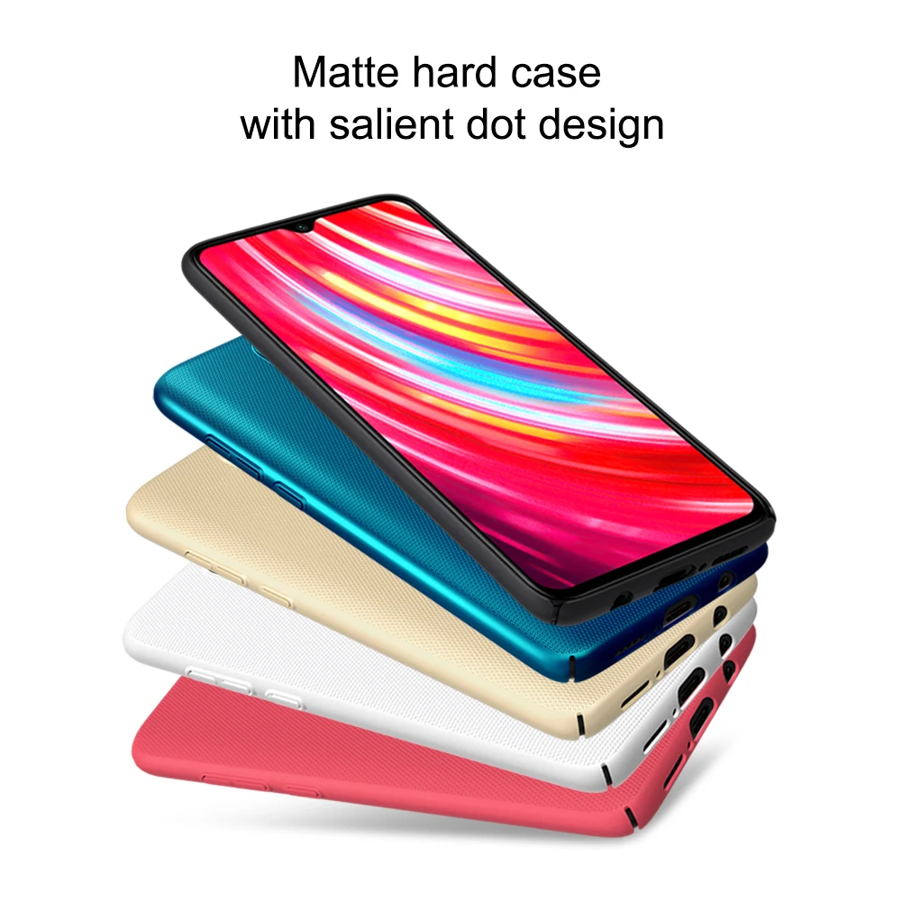 Для Xiaomi Redmi Note 8 Pro Чехол NILLKIN матовый PC матовый Твердый защитный чехол для Xiaomi Redmi Note 8 Pro Explorer чехол Fundas