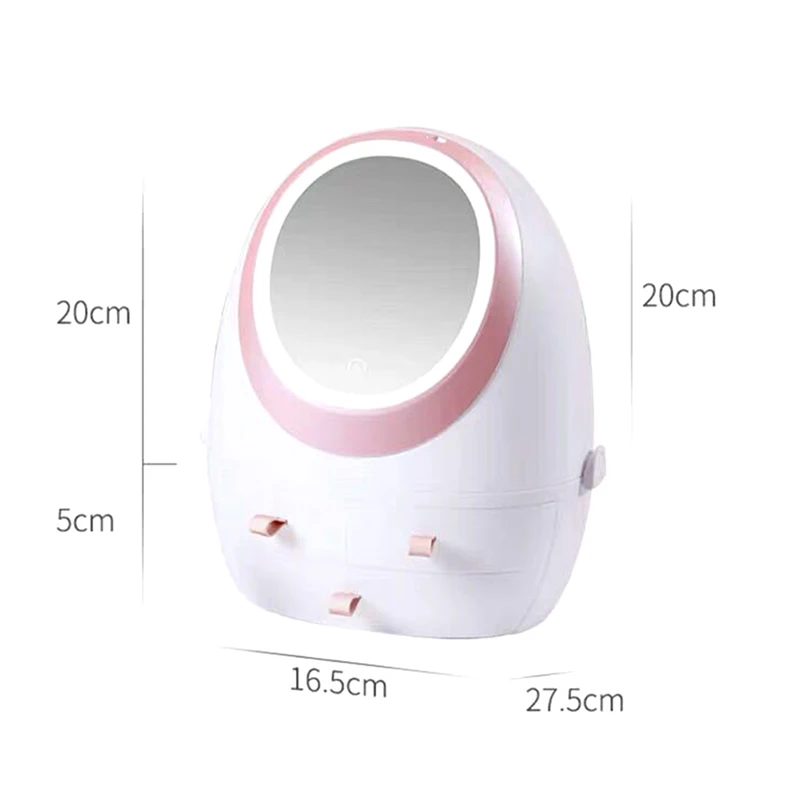 Cosmetic-Storage-Box-Skin-Care-Products-Organzier-for-Makeup-with-Mirror-LED-Lights-OA66 (7)