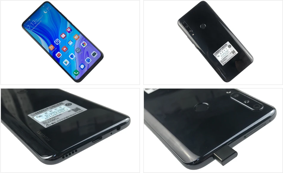 Huawei Enjoy 10 plus, 4 Гб, 128 ГБ, мобильный телефон, 6,59 дюймов, Android 9,1, Kirin 710F, Восьмиядерный, 48мп, с тройным объективом, смартфон, 4000 мАч, мобильный телефон