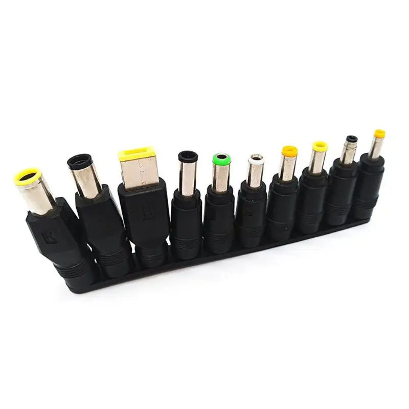 

1set Universal Laptop DC Power Supply Adapter Connector Plug AC DC Jack Charger Laptop Power Adapter Conversion