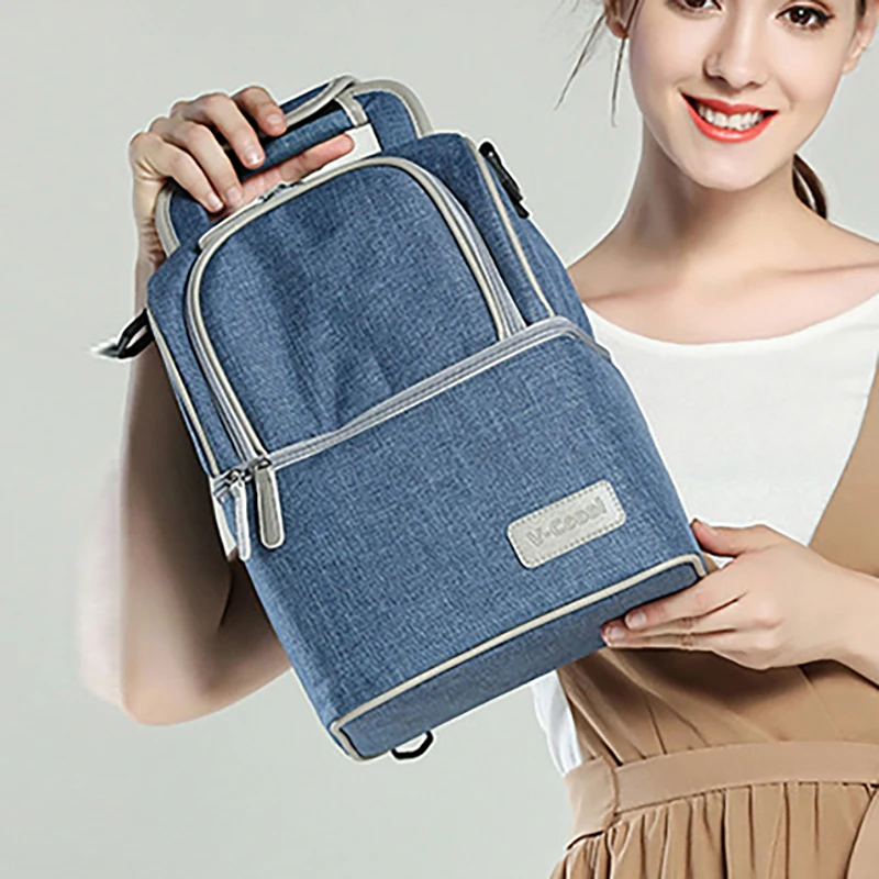 Mummy Backpack Breast Milk Cooler Bag  Insulation Bag  Storage Bags Kids Picnic Baby Breast Milk Thermal Bag  BNA001