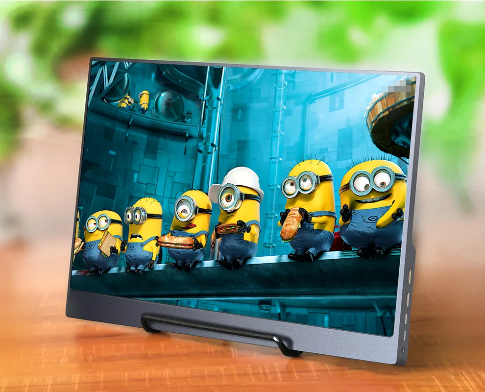 15," дюймовый портативный монитор типа USB C для переключения xbox ps4 MAC, игровые мониторы для ноутбуков, телефон, ЖК-экран, HDMI DP, ips, тонкий