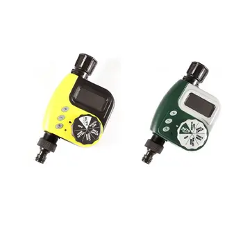

Electric Garden Watering Timer Programmable Single Outlet Faucet LCD Display