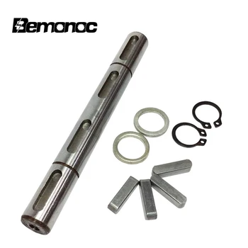 

Diameter 18mm Double Output Shaft Fit for Worm Gearbox NMRV040 Double Output Shaft+Gaskets+S ring+Corner pin For 040 Gearbox