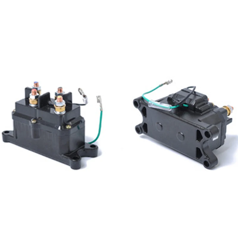 

12V ATV/UTV Winch Relay Solenoid Contactor Switch Handlebar Control Line
