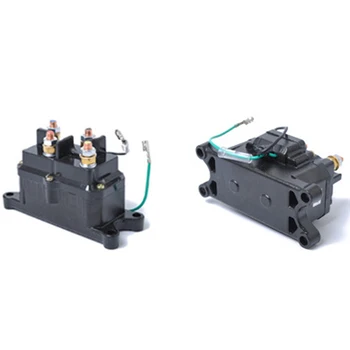 

12V ATV/UTV Winch Relay Solenoid Contactor Switch Handlebar Control Line