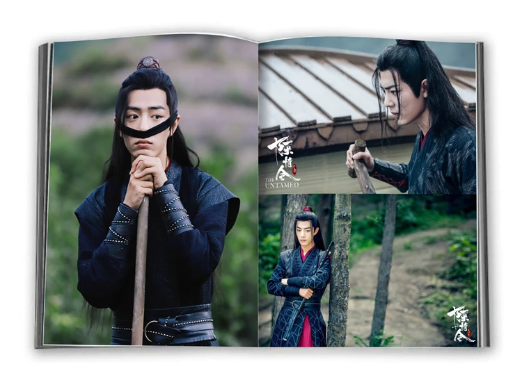 Чэнь Цин Лин альбом для рисования книга Wei Wuxian Lan Wangji рисунок фотоальбом плакат Закладка Подарок аниме вокруг