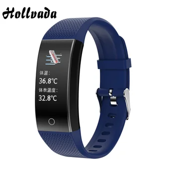 

2020 Smart Watch Women Body Temperature Colorful Screen IP68 Waterproof Sport Bracelet Men Heart Rate Smart Band For Android IOS