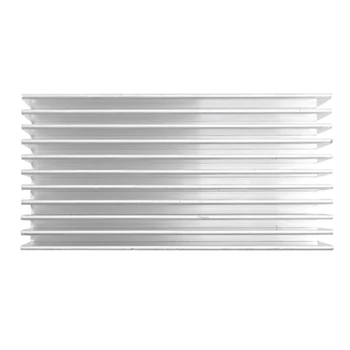 

Silver Tone Aluminium Radiator Heatsink Heat Sink 100x50x30mm