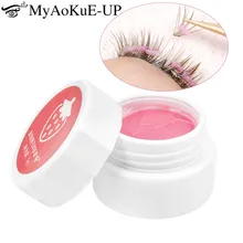 

5g Fruit Flavour Eyelash Glue clean Remover Zero Stimulation Eyelashes Extension Glue Remover Fragrancy Smell Cream Makeup Tool